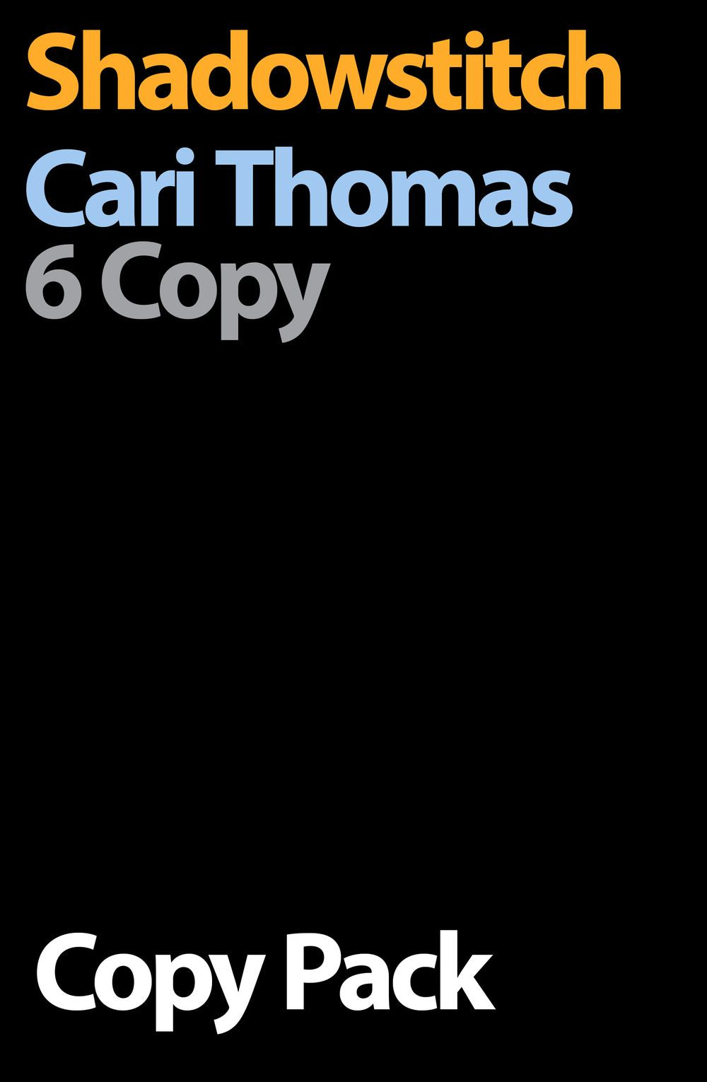 Shadowstitch 6 Copy Pack