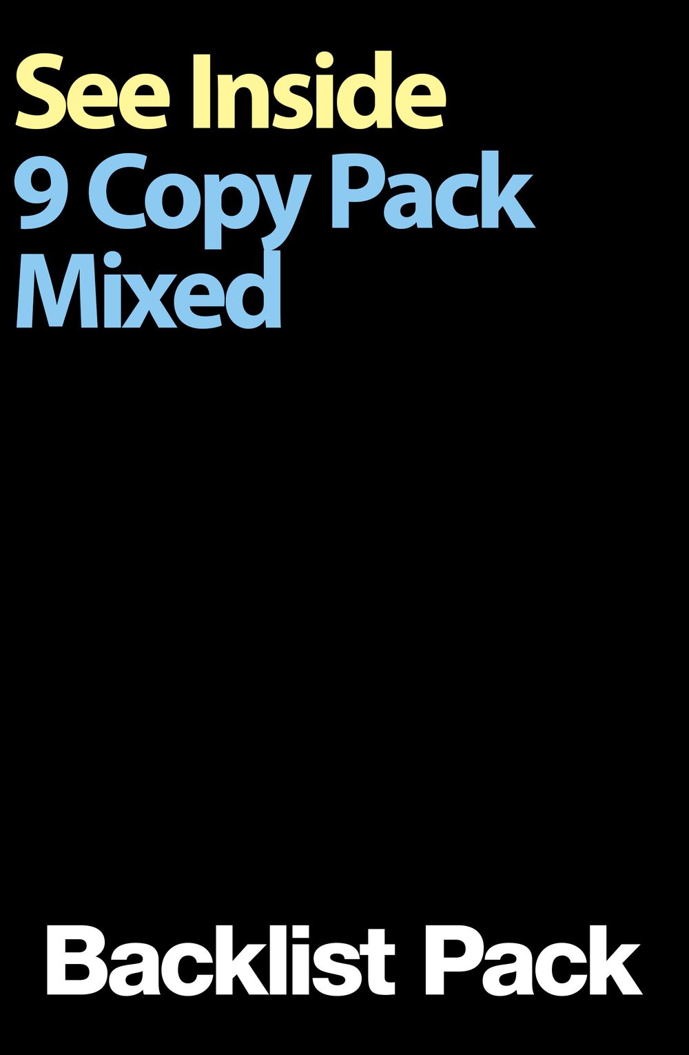 See Inside 9 Copy Mixed Pack
