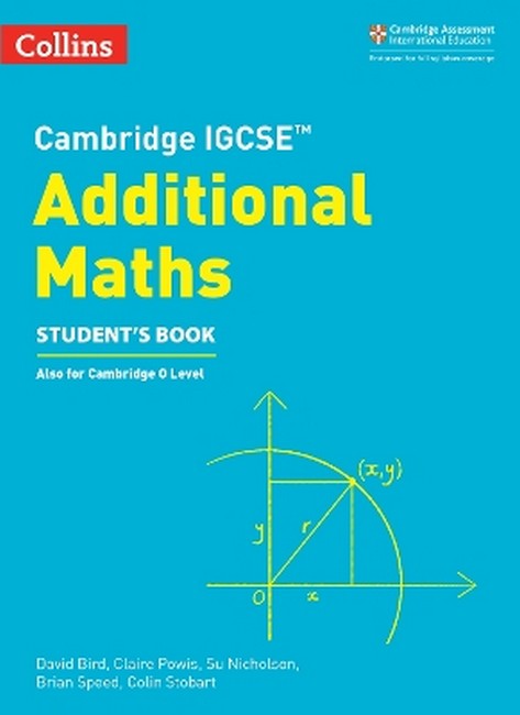 Cambridge IGCSE (TM) Additional Maths Student's Book cover