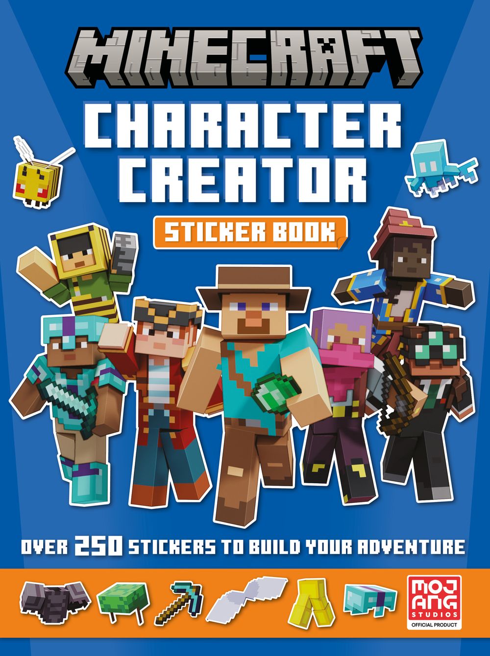 Minecraft Character Creator Sticker Book: Over 250 Stickers to Build Your Adventure