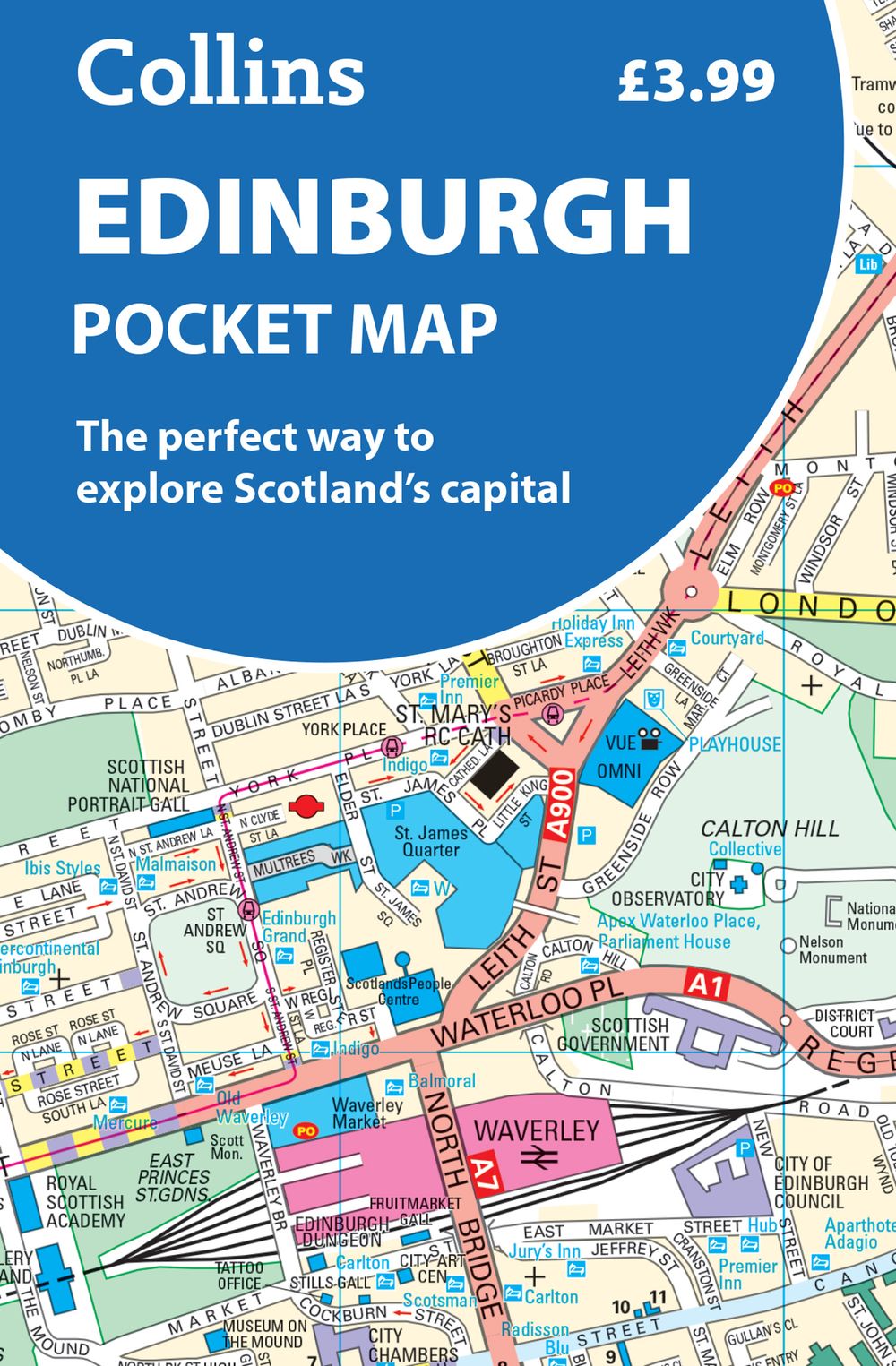 Edinburgh Pocket Map: The Perfect Way To Explore Edinburgh