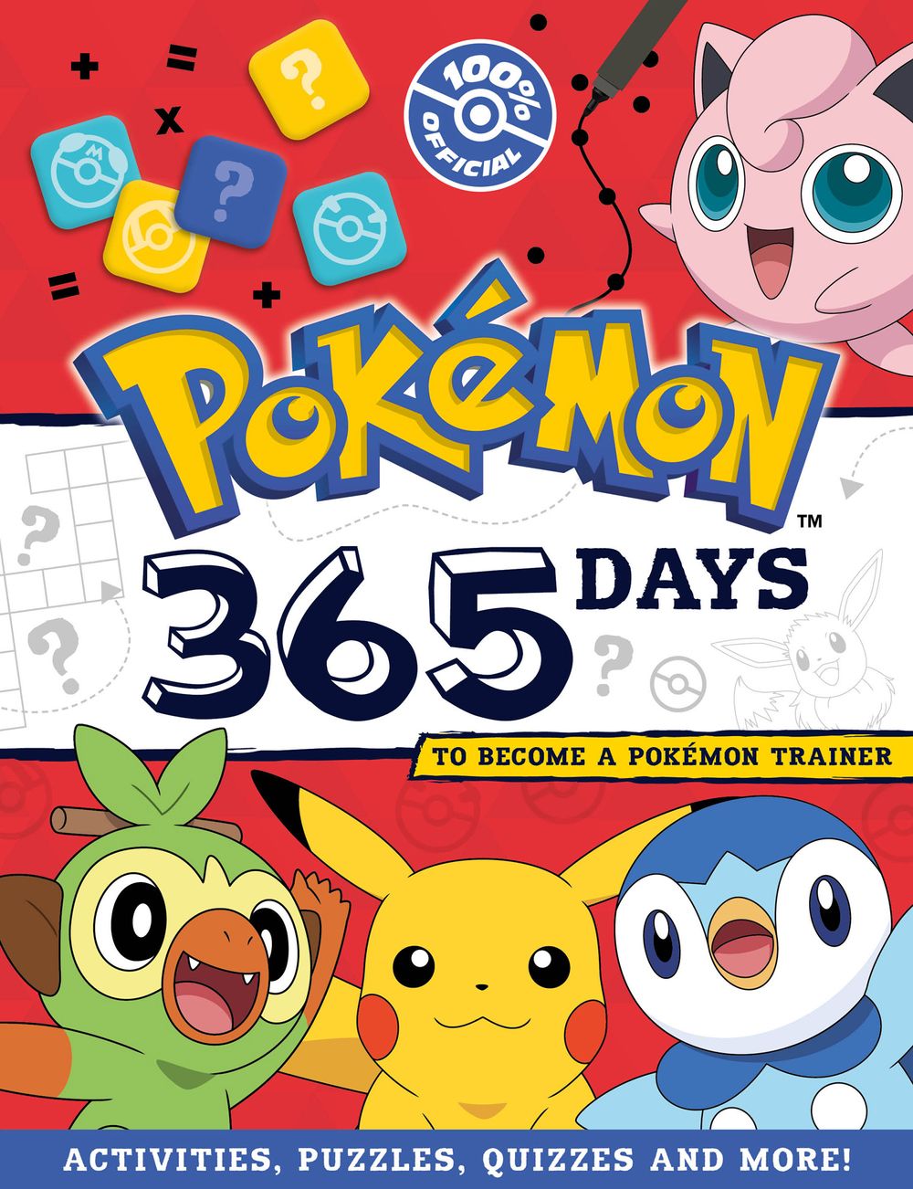 Pokemon 365 Days to Become a Pokemon Trainer!: Activities, Puzzles, Quizzes and More!