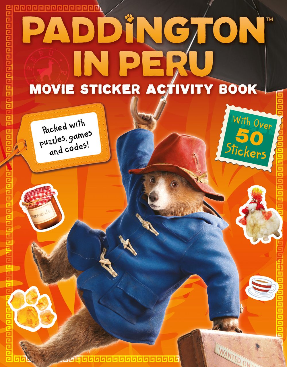 Paddington in Peru Movie Sticker Activity Book: Packed with Puzzles, Games and Codes!