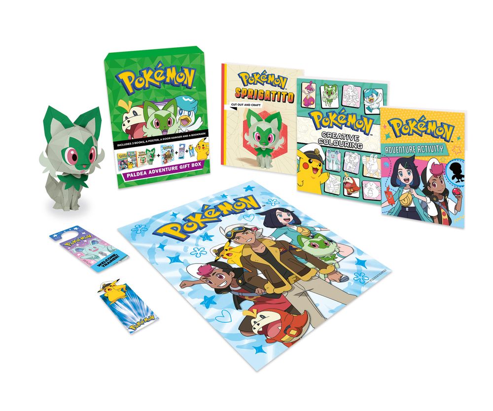 Pokémon Paldea Adventure Gift Box