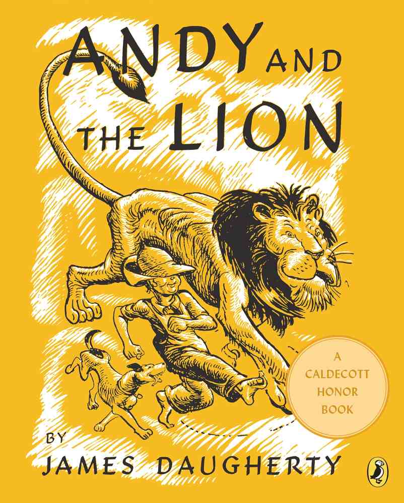 Andy and the Lion book cover