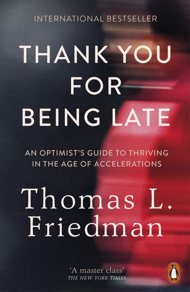 Thank You for Being Late book cover
