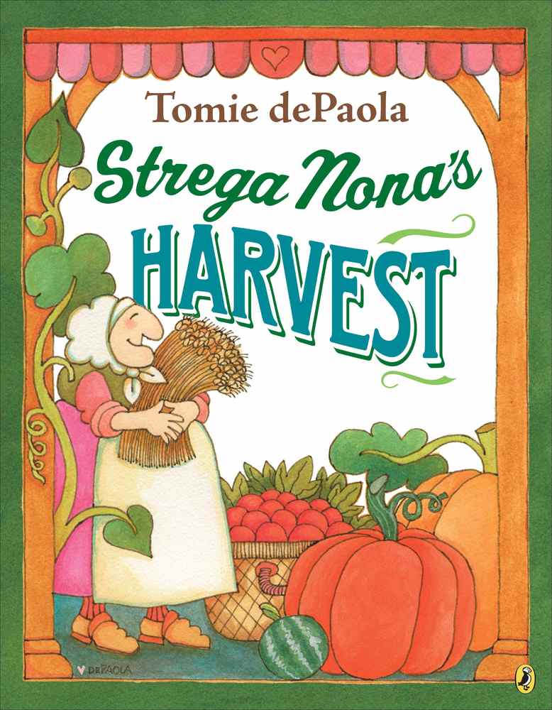 Strega Nona's Harvest book cover