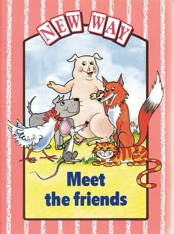 New Way Pink Level Core Book Meet the Friends Pack of 6 book cover