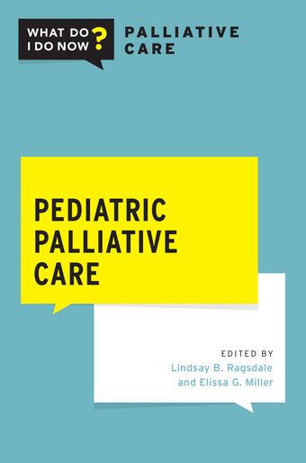 Pediatric Palliative Care book cover