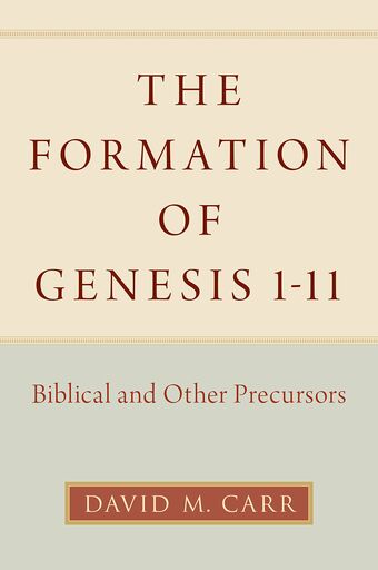 The Formation of Genesis 1-11 book cover