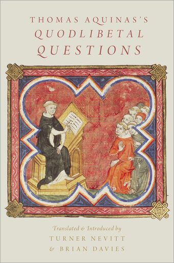Thomas Aquinas's Quodlibetal Questions book cover