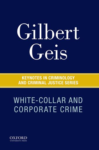 White-Collar and Corporate Crime book cover