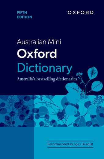 Australian Mini Oxford Dictionary book cover