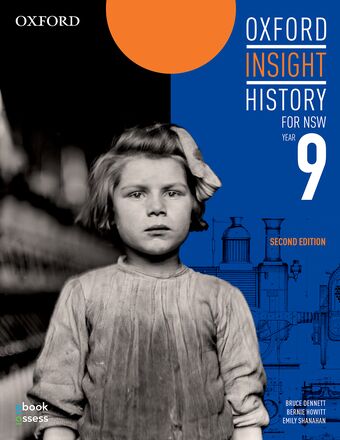 Oxford Insight History for NSW Year 9 Student Book + obook assess book cover