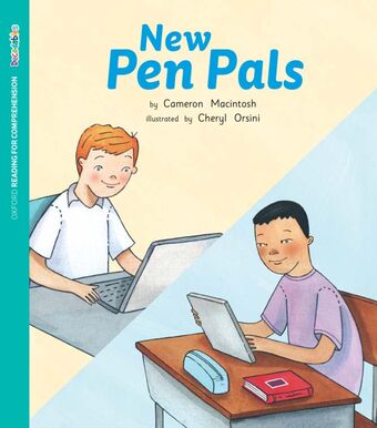 ORFC Decodable Book 49 New Pen Pals Pack book cover