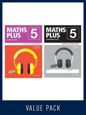 Maths Plus Australian Curriculum Value Pack Year 5 book cover