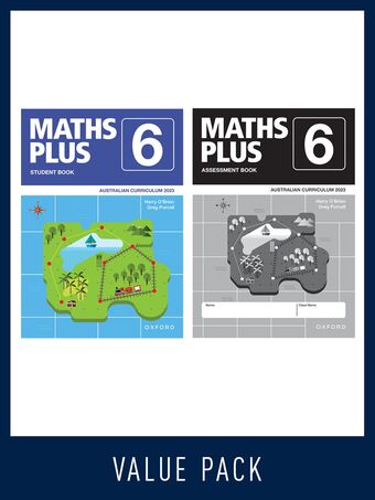 Maths Plus Australian Curriculum Value Pack Year 6 book cover