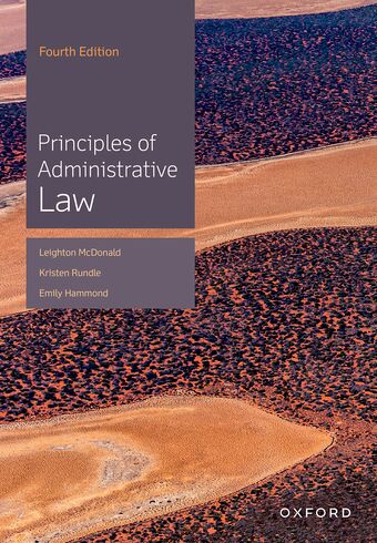Principles of Administrative Law book cover