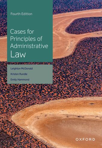 Cases for Principles of Administrative Law book cover