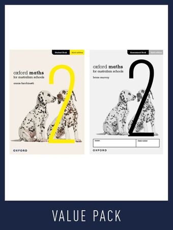 Oxford Maths for Australian Schools Value Pack Year 2 book cover