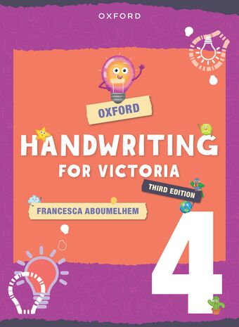 Oxford Handwriting for Victoria Year 4 book cover