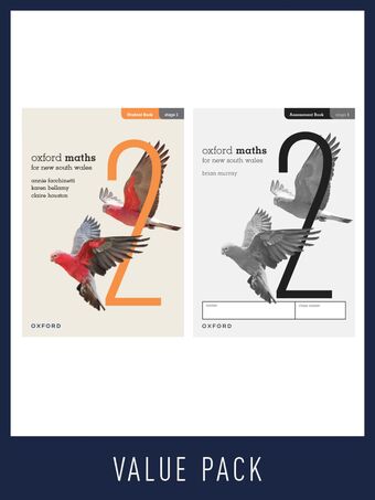 Oxford Maths for New South Wales Value Pack Year 2 book cover