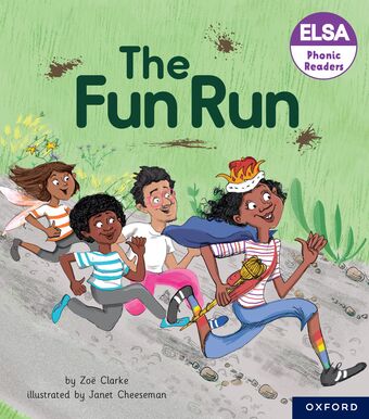 ELSA Phonic Readers The Fun Run book cover