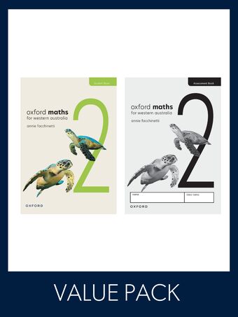 Oxford Maths for Western Australia Value Pack Year 2 book cover