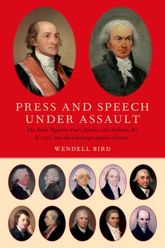 Press and Speech Under Assault book cover