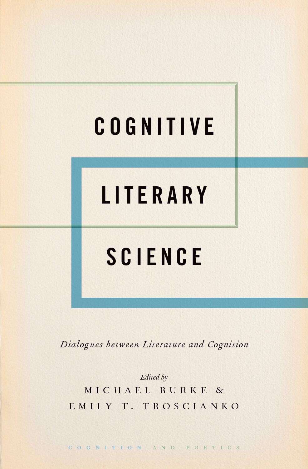 Cognitive Literary Science book cover