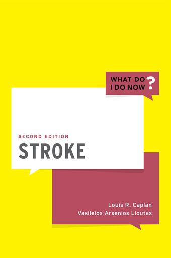 Stroke book cover