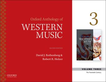 Oxford Anthology of Western Music book cover