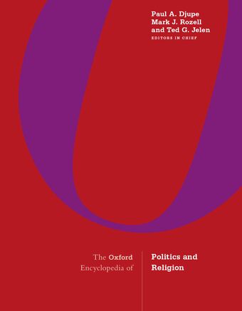 The Oxford Encyclopedia of Politics and Religion 3-Volume Set book cover