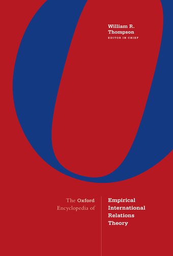 The Oxford Encyclopedia of Empirical International Relations Theory book cover