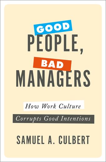 Good People, Bad Managers book cover