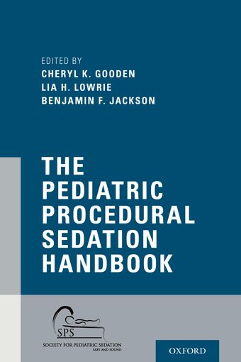 The Pediatric Procedural Sedation Handbook book cover