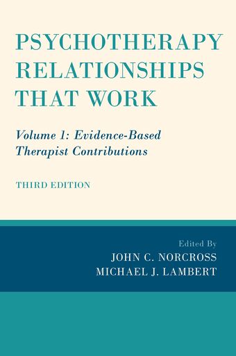 Psychotherapy Relationships that Work book cover