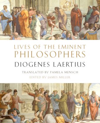 Lives of the Eminent Philosophers by Diogenes Laertius book cover