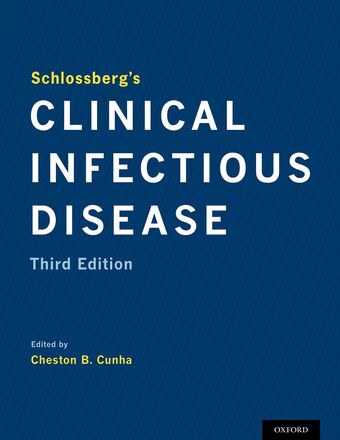Schlossberg's Clinical Infectious Disease book cover