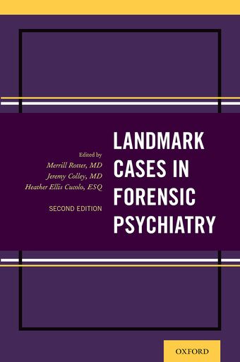 Landmark Cases in Forensic Psychiatry book cover