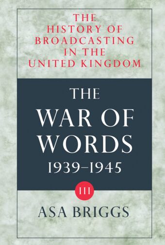 History of Broadcasting in the United Kingdom, Volume 3 book cover