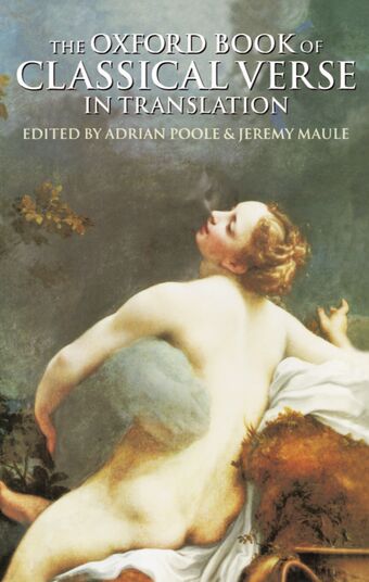 Oxford Book Classical Verse Translated book cover