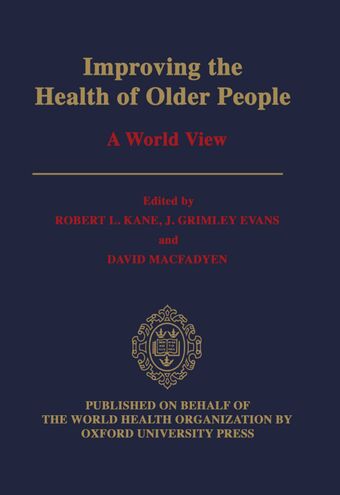 Improving the Health of Older People book cover