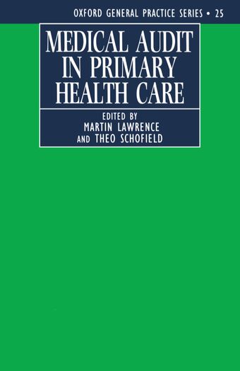 Medical Audit in Primary Health Care book cover