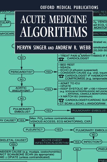 Acute Medicine Algorithms book cover