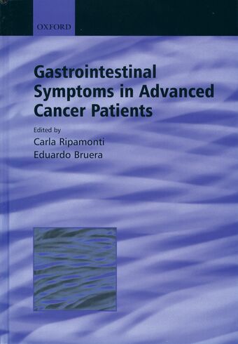Gastrointestinal Symptoms in Advanced Cancer Patients book cover