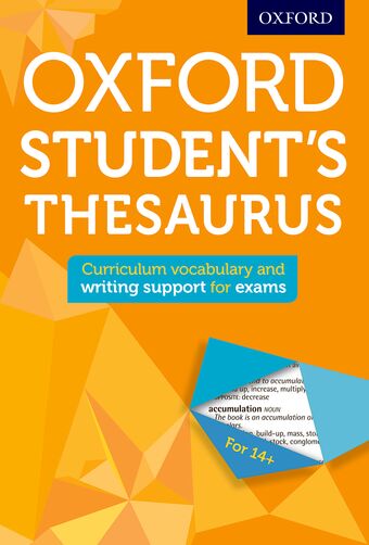 Oxford Student's Thesaurus 2016 book cover