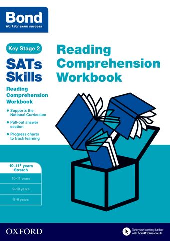 Bond SATs Skills: Reading Comprehension Workbook 10-11 Years Stretch book cover