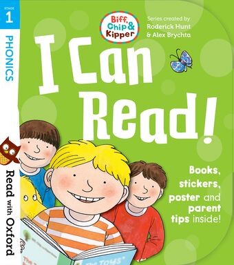 Read with Oxford Stage 1 Biff, Chip and Kipper I Can Read Kit book cover