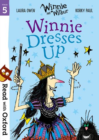 Read with Oxford Stage 5 Winnie and Wilbur Winnie Dresses Up book cover